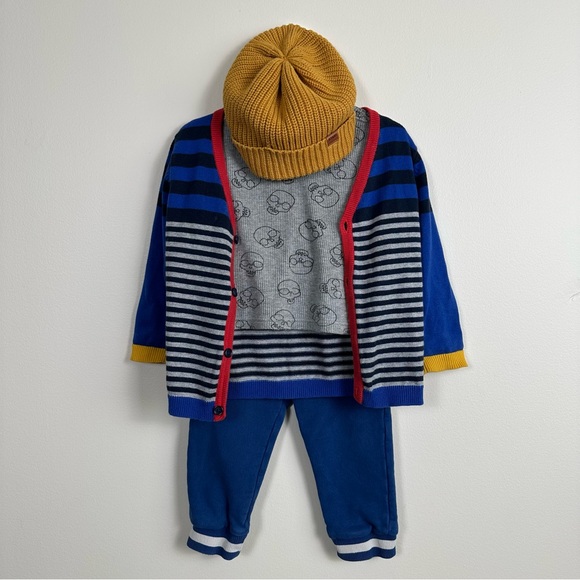 SOLD - Old Navy Grey Waffle Long Sleeve Top - Picture 7 of 7